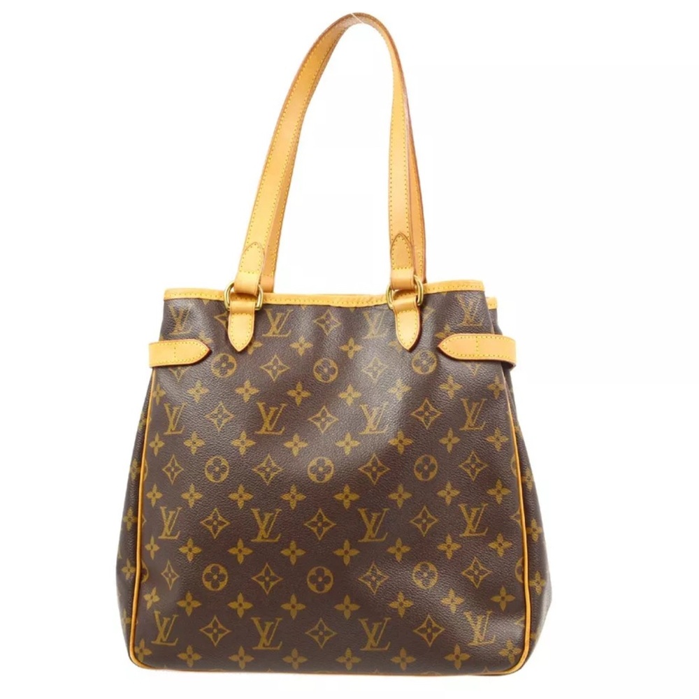 💃AUTHENTIC LOUIS VUITTON MONOGRAM BATIGNOLLES VERTICAL HAND TOTE BAG CA2077 - Picture 2 of 10